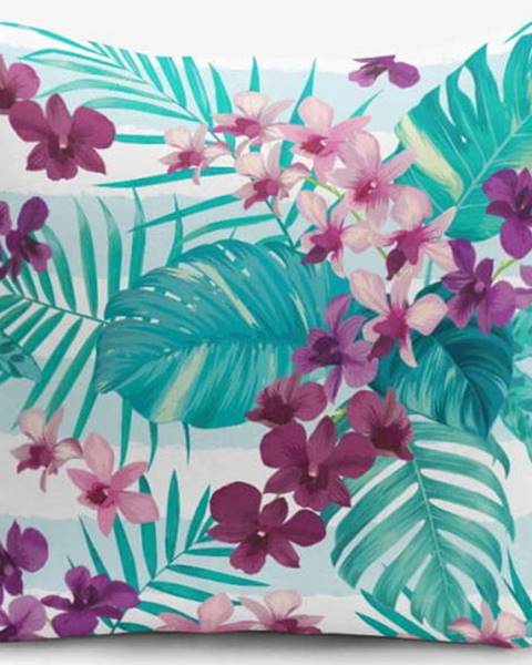 Minimalist Cushion Covers Povlak na polštář Minimalist Cushion Covers Lilac Flower, 45 x 45 cm