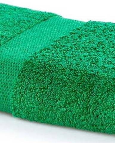 Zelený ručník DecoKing Marina, 50 x 100 cm