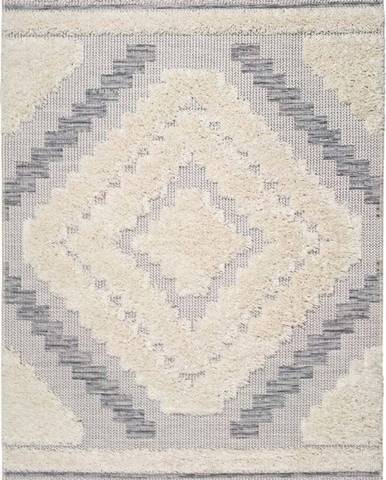 Bílo-šedý koberec Universal Cheroky Blanco, 115 x 170 cm