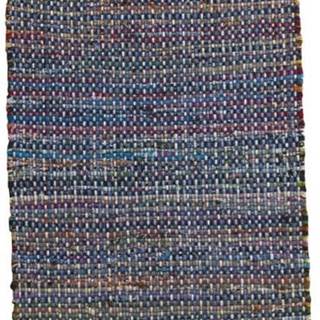 Modrý vzorovaný koberec Geese Blues, 120 x 60 cm