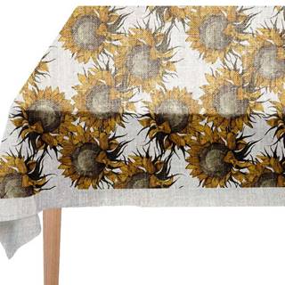 Ubrus Linen Couture Sunflower, 140 x 140 cm