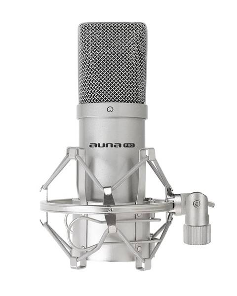 Auna Pro Auna Pro Kondenzátorový mikrofon auna Pro MIC-900S, USB, stříbrný