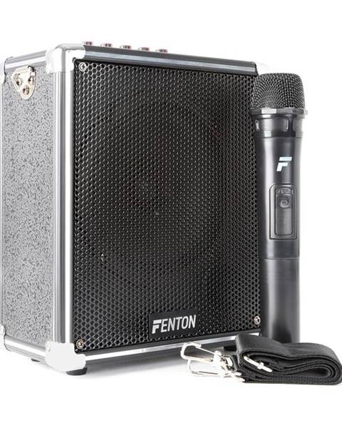 Fenton Fenton ST040, přenosný zesilovač, 40W, akumulátor, bluetooth, USB, 6,5“, subwoofer