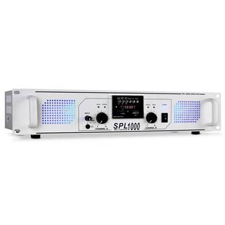 Skytec SPL-1000 MP3 bílý,PA zesilovač, USB/SD/MP3, 2800W