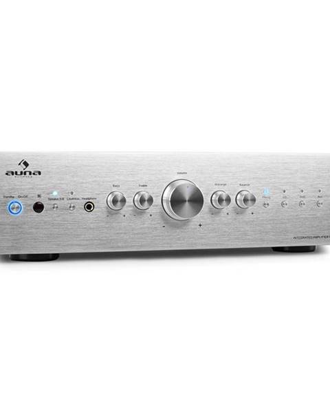 Auna Stereo zesilovač Auna CD708, AUX phono, stříbrný, 600 W