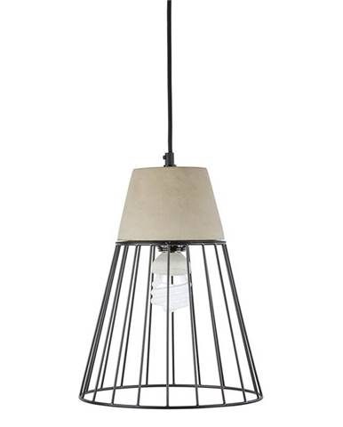 Loocida Sonnenstein Studie 78, betonová visící lampa, závěsná lampa, průmyslový design