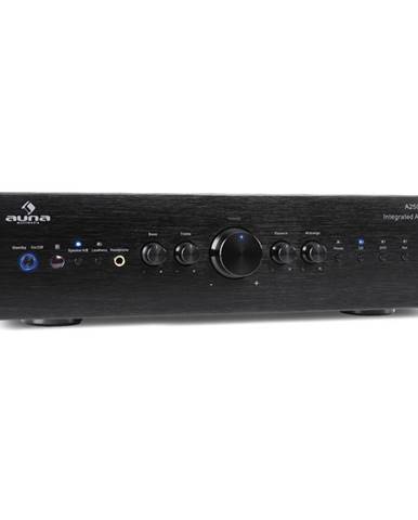 Stereo zesilovač Auna CD708, AUX phono, černý, 600 W