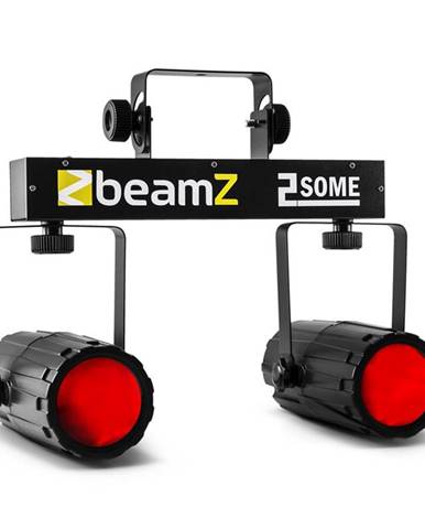 Beamz 2-Some, sada dvou LED reflektorů v RGBW s mikrofonem