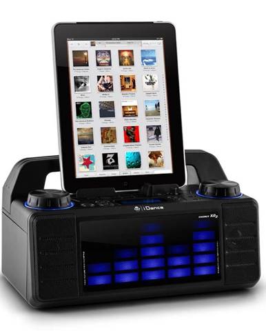 IDance Energy XD2, systém párty reproduktorů, fader, mix, bluetooth, USB, MP3