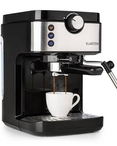 Klarstein BellaVita Espresso, kávovar, 20 bar, 1575 W, 900 ml, stříbrná