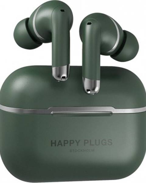 Happy Plugs True Wireless sluchátka Happy Plugs AIR 1 ANC, zelená