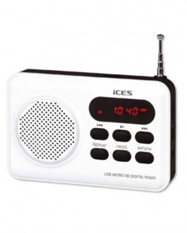 Rádio ICES IMPR-112, bílé