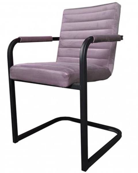 Firma Produkcyno CARGO Jídelní židle Merenga černá, světle růžová