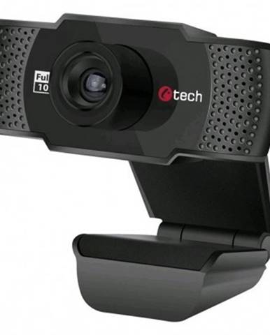 Webkamera webkamera c-tech cam-11fhd, 1080p, mikrofon, černá