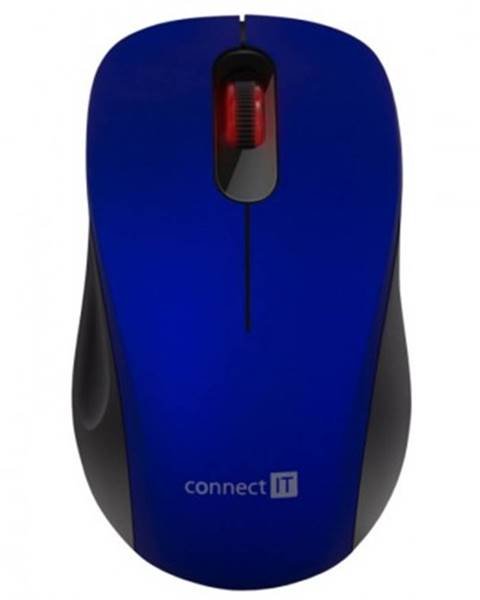 Connect IT Bezdrátové myši bezdrátová tichá myš connect it "mute", modrá