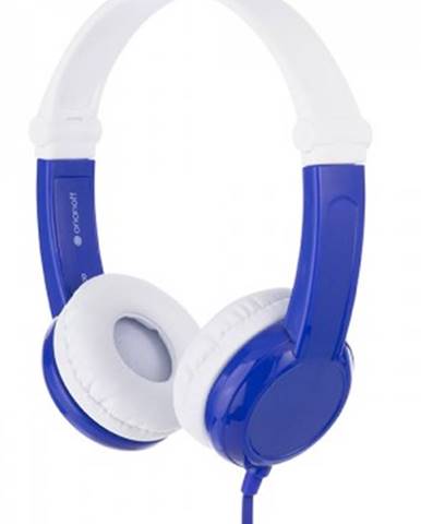 Sluchátka přes hlavu buddyphones connect modrá