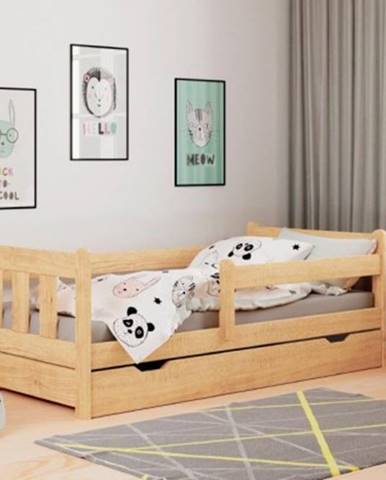 Dětská postel tommy 80x160, borovice, úp, bez matrace