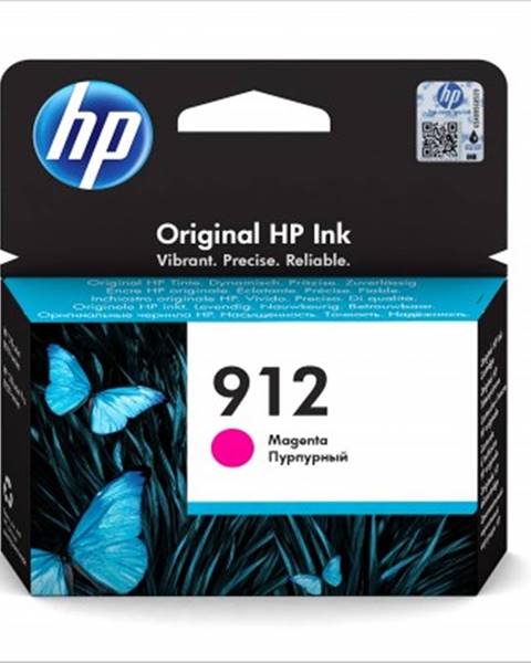 HP Cartridge HP 3YL78AE, 912, purpurová