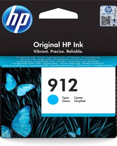 Cartridge HP 3YL77AE, 912, modrá