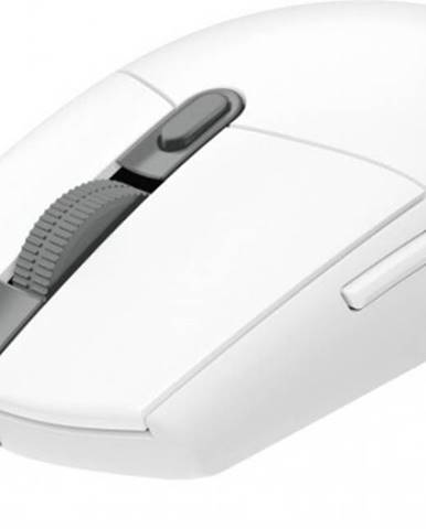 Drátové myši herní myš logitech g102 lightsync, odezva 1 ms, bílá