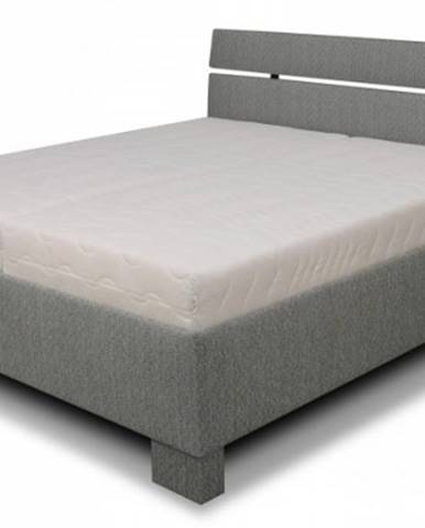 čalouněná postel antares 180x200, vč. matrace, poloh. roštu a úp