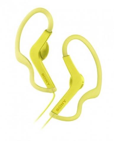 Špuntová sluchátka sony sluchátka active mdr-as210y žlutá, mdras210y.ae