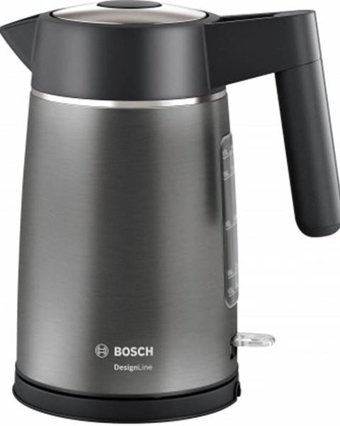 Bosch Rychlovarná konvice Bosch TWK5P475, tmavý nerez, 1,7l