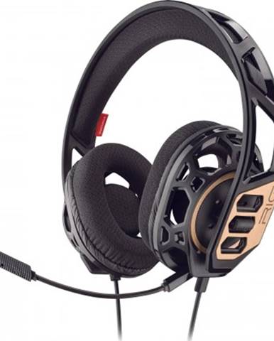 Sluchátka přes hlavu headset plantronics rig 300, pc, černá