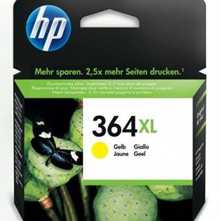Cartridge HP CB325EE, 364XL, žlutá