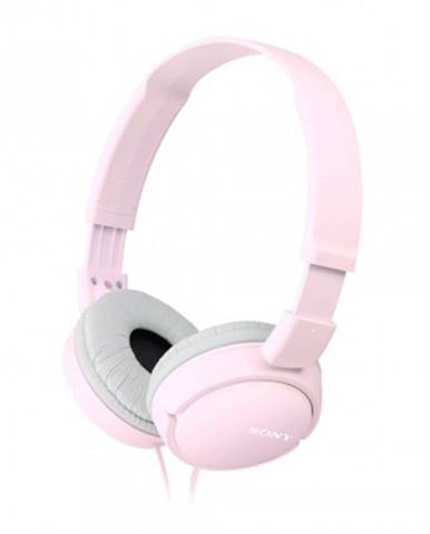 Sluchátka přes hlavu Sony MDR-ZX110APP, růžová