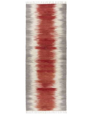 Cazaris ORIENTÁLNÍ KOBEREC, 80/200 cm, šedá, červená