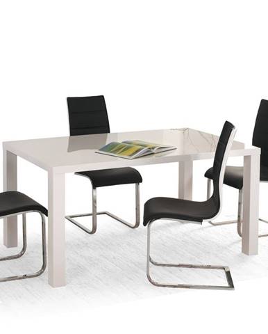 Halmar Jídelní stůl RONALD 140-180 cm, bílý
