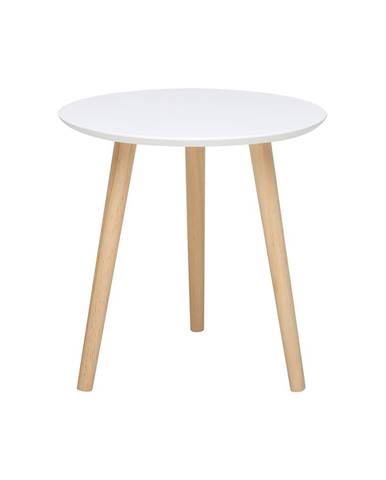 Odkládací stolek IMOLA 3 bílý/borovice