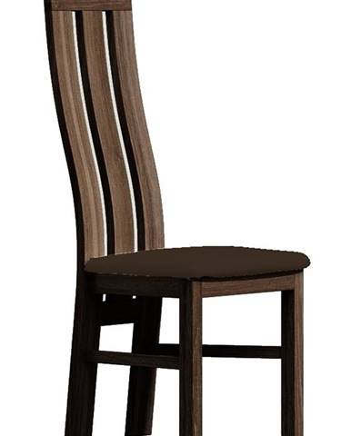 Čalouněná židle PARIS, tmavý jasan/Victoria 36