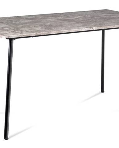 Jídelní stůl 150x80 MDT-2100 BET, beton/kov