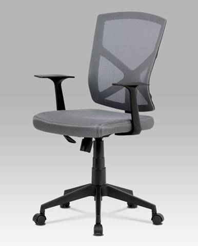 Kancelářská židle KA-H102 GREY, šedá