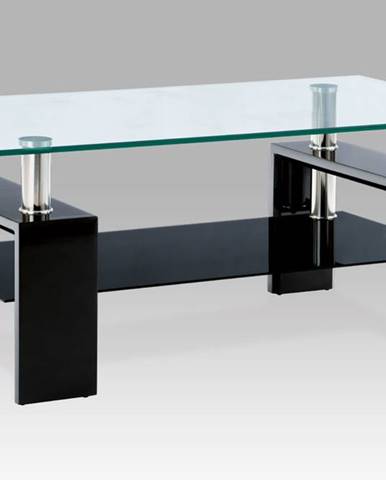 Konferenční stolek AF-1024, černá/sklo