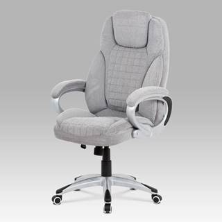 Kancelářská židle KA-G196 SIL2, šedá látka