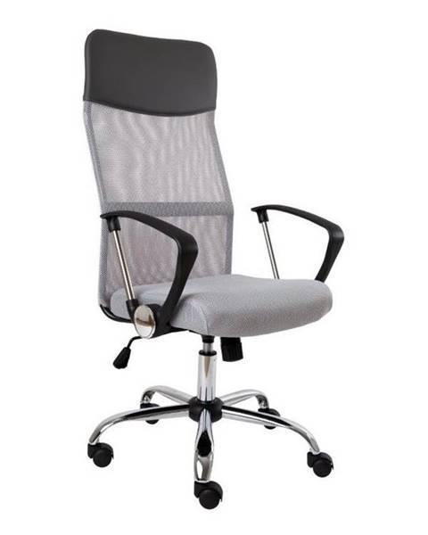 Smartshop Kancelářská židle MEDEA, šedá/černá