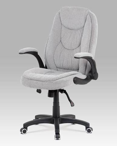 Kancelářská židle KA-G303 SIL2, šedá látka