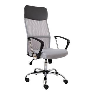 Kancelářská židle MEDEA, šedá/černá
