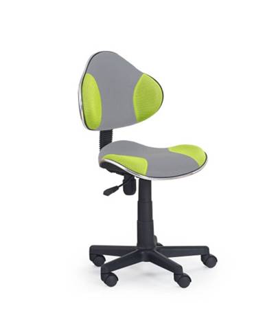 Dětská židle FLASH-2, šedá/zelená