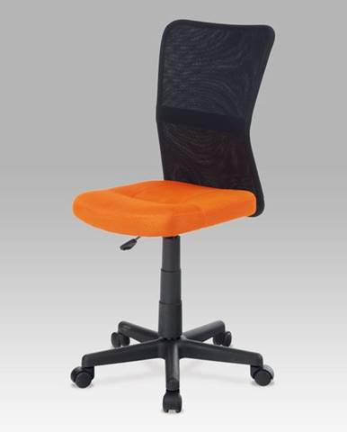 Dětská židle  KA-2325, oranžová / černá
