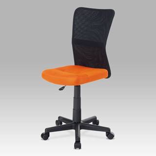 Dětská židle  KA-2325, oranžová / černá
