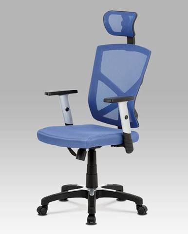 Kancelářská židle KA-H104 BLUE, modrá