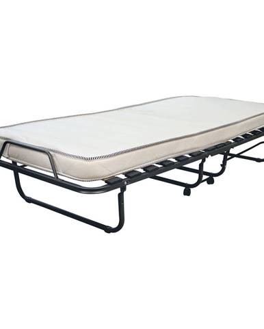 Skládací postel LUXOR 90x200 cm včetně roštu a matrace