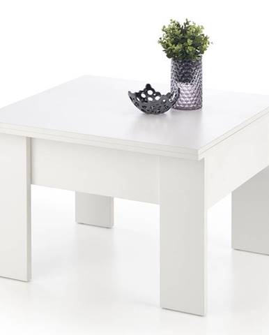 Konferenční stolek SERAFIN, bílá