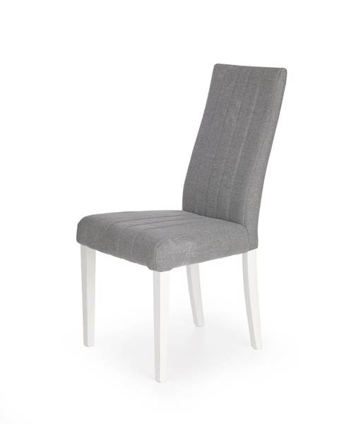 Smartshop Jídelní židle DIEGO, bílá/světle šedá
