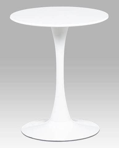 Kulatý jídelní stůl průměr 60 cm DT-560 WT, bílá