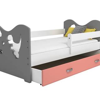 Zásuvka pod postel MIKI, růžová